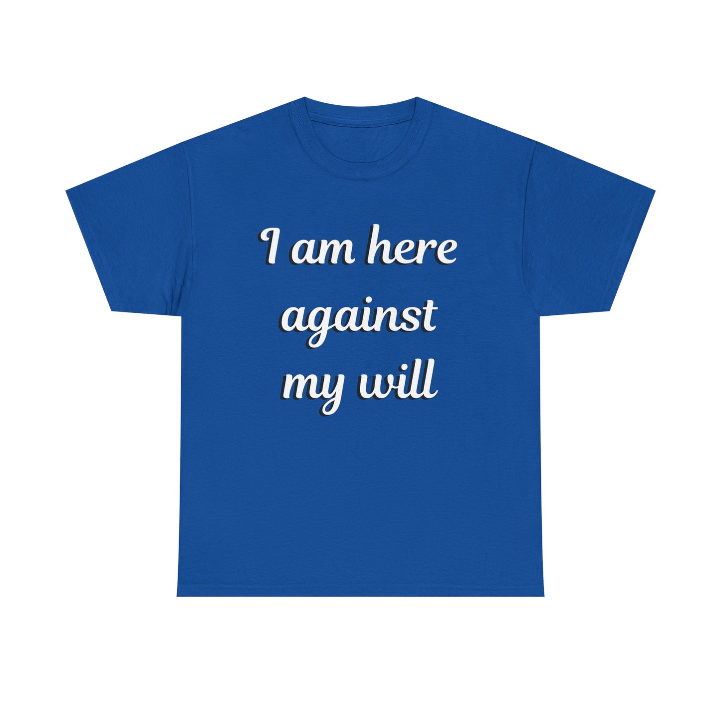 I am here Unisex Heavy Cotton Tee