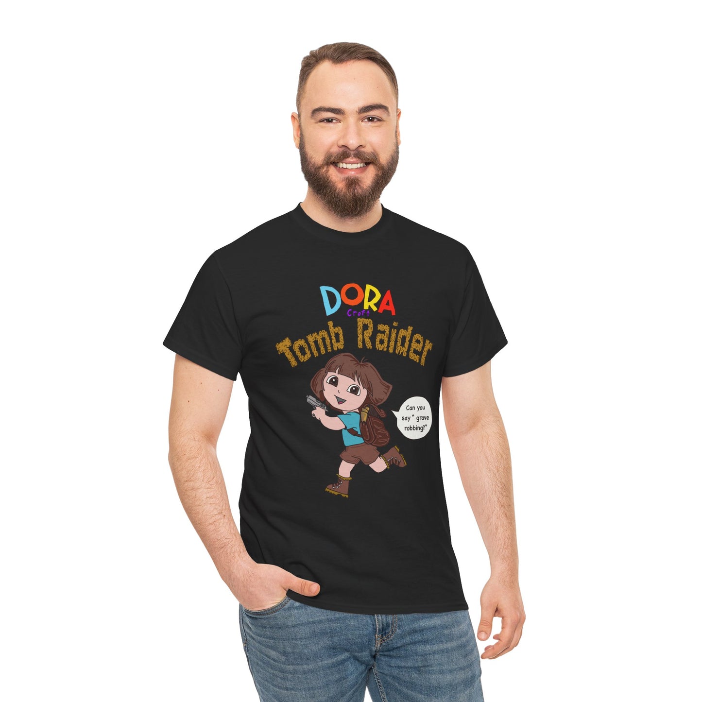 Grave robbing Unisex Heavy Cotton Tee
