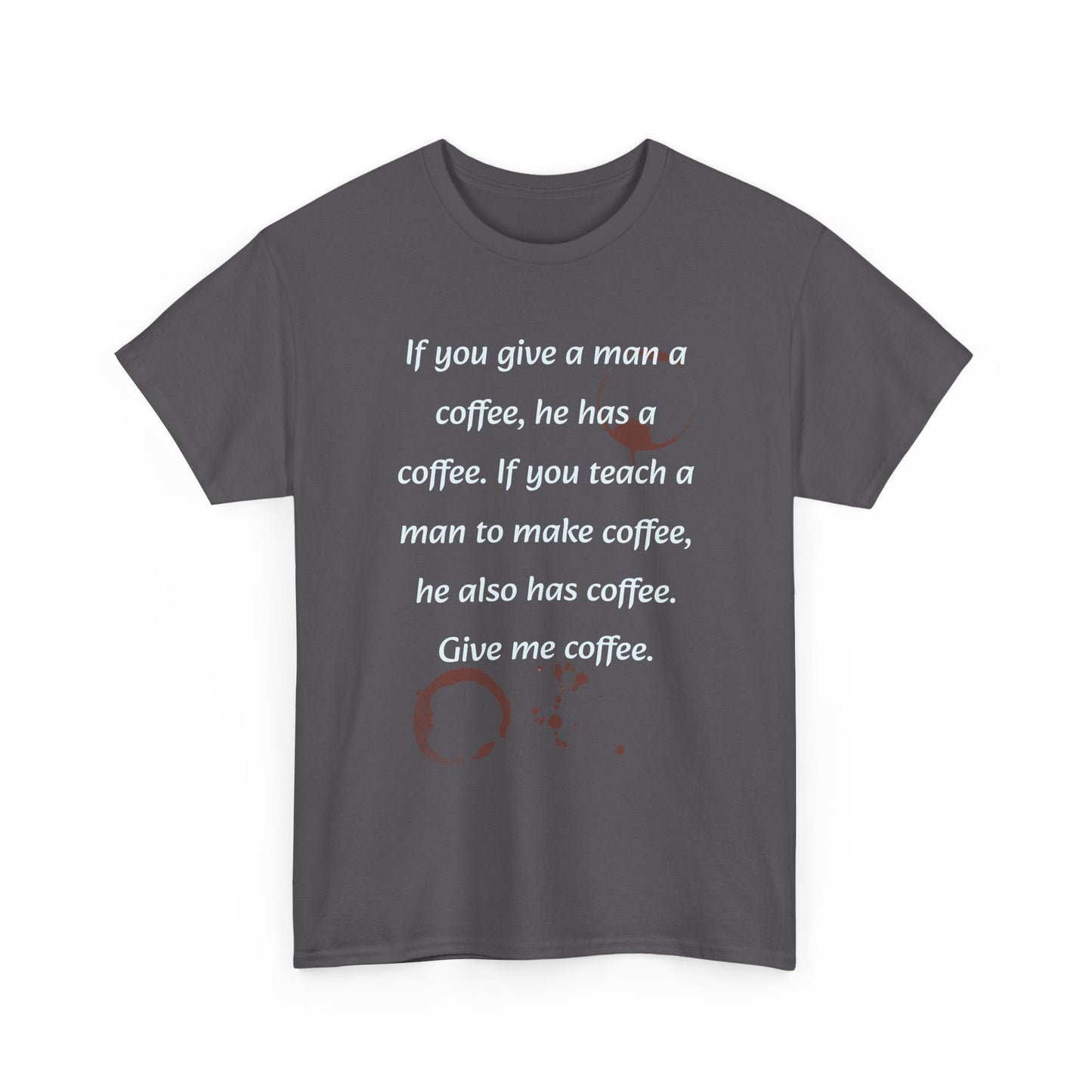 Coffee Lover Unisex Heavy Cotton Tee