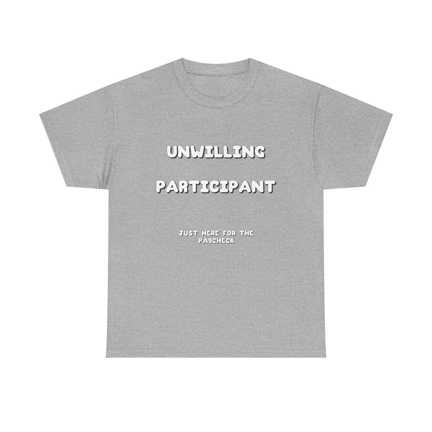 Unwilling Unisex Heavy Cotton Tee