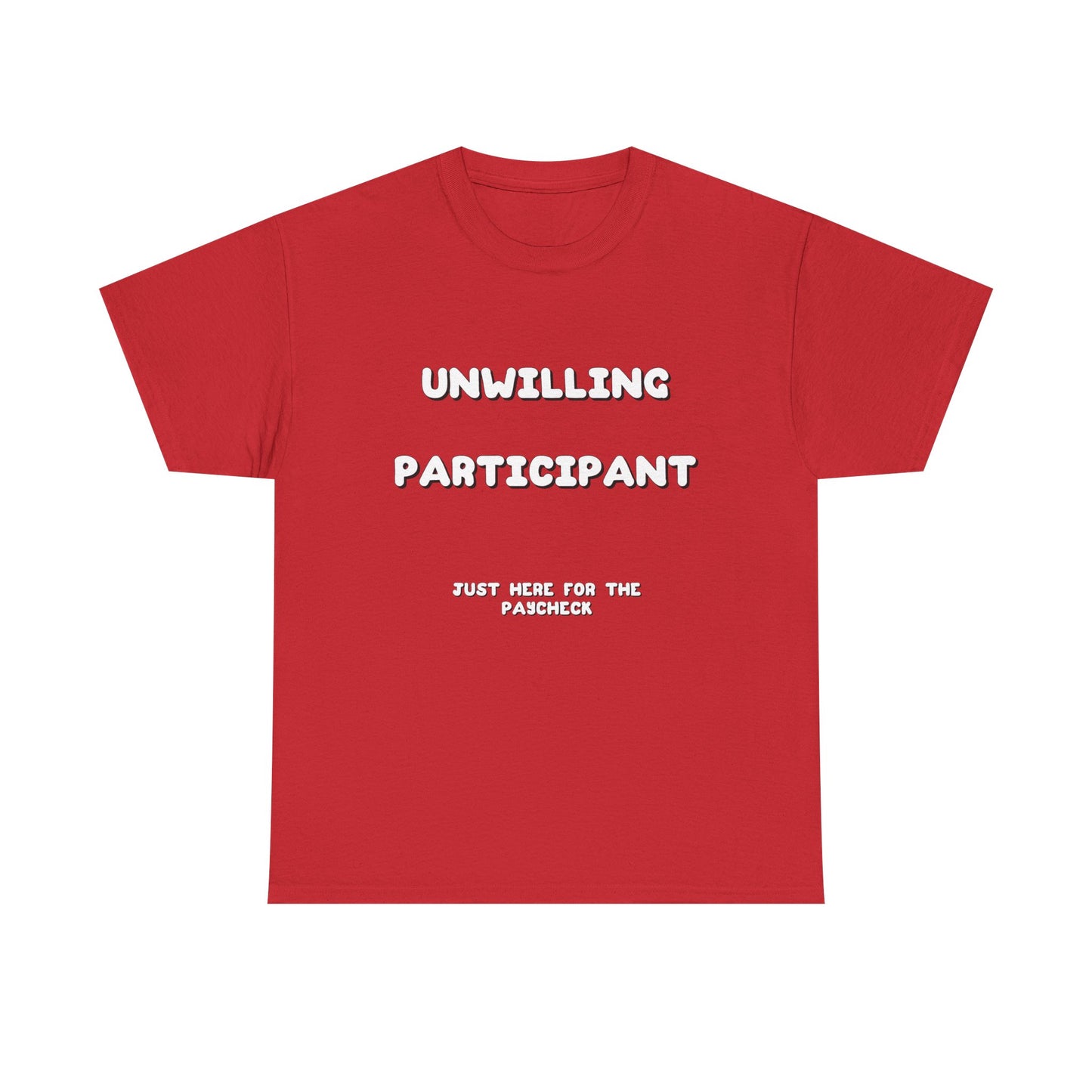 Unwilling Unisex Heavy Cotton Tee
