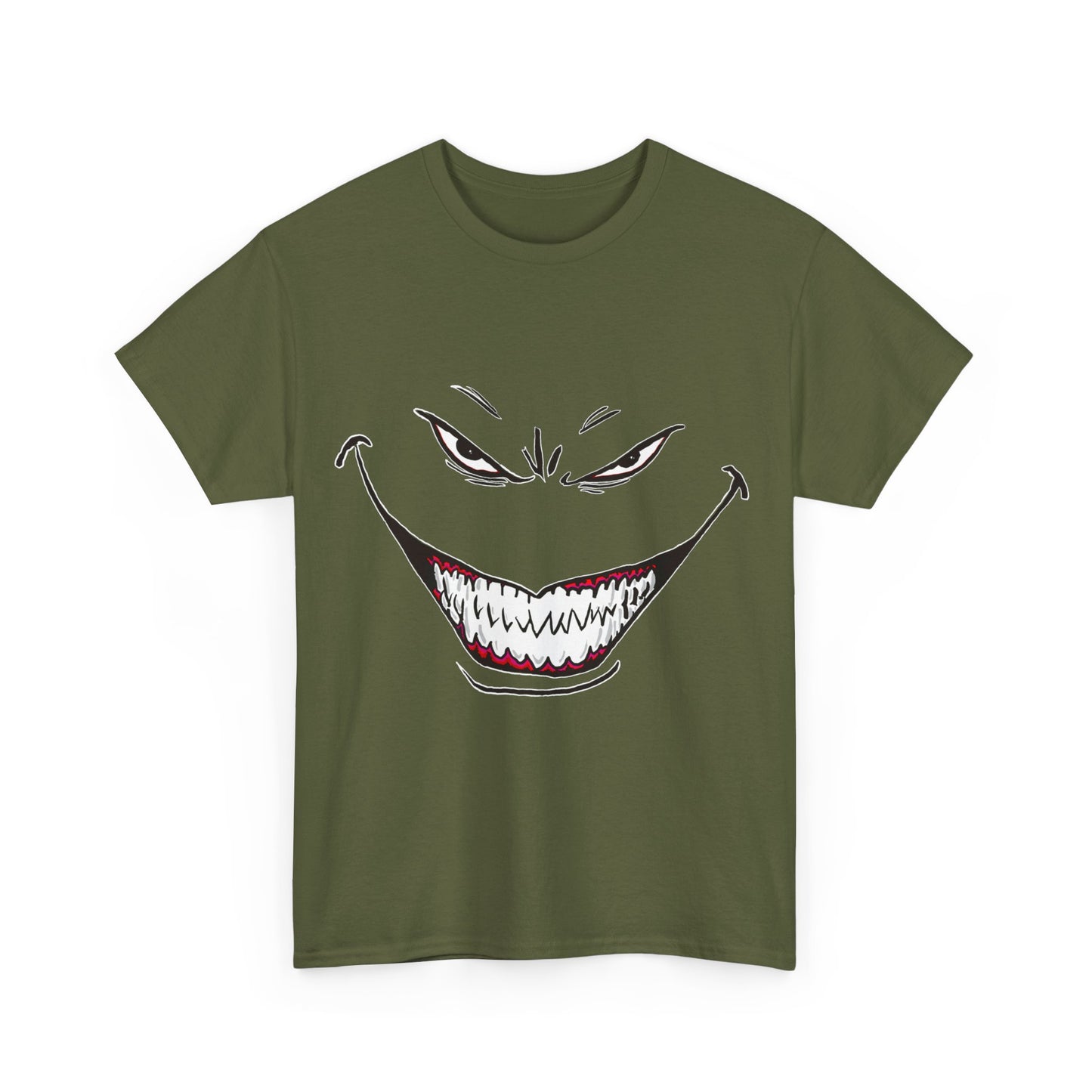 Unisex Heavy Cotton Tee - Evil Grin