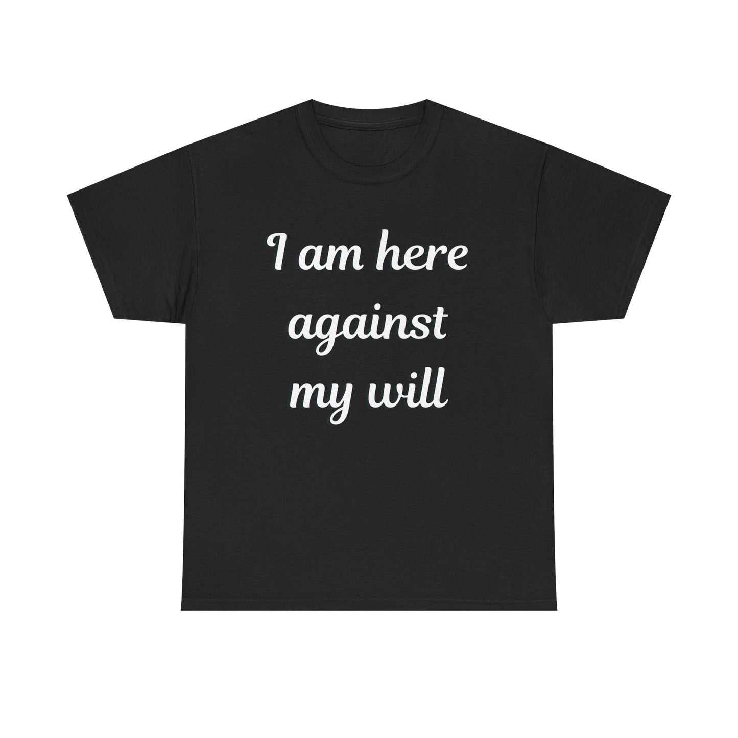 I am here Unisex Heavy Cotton Tee