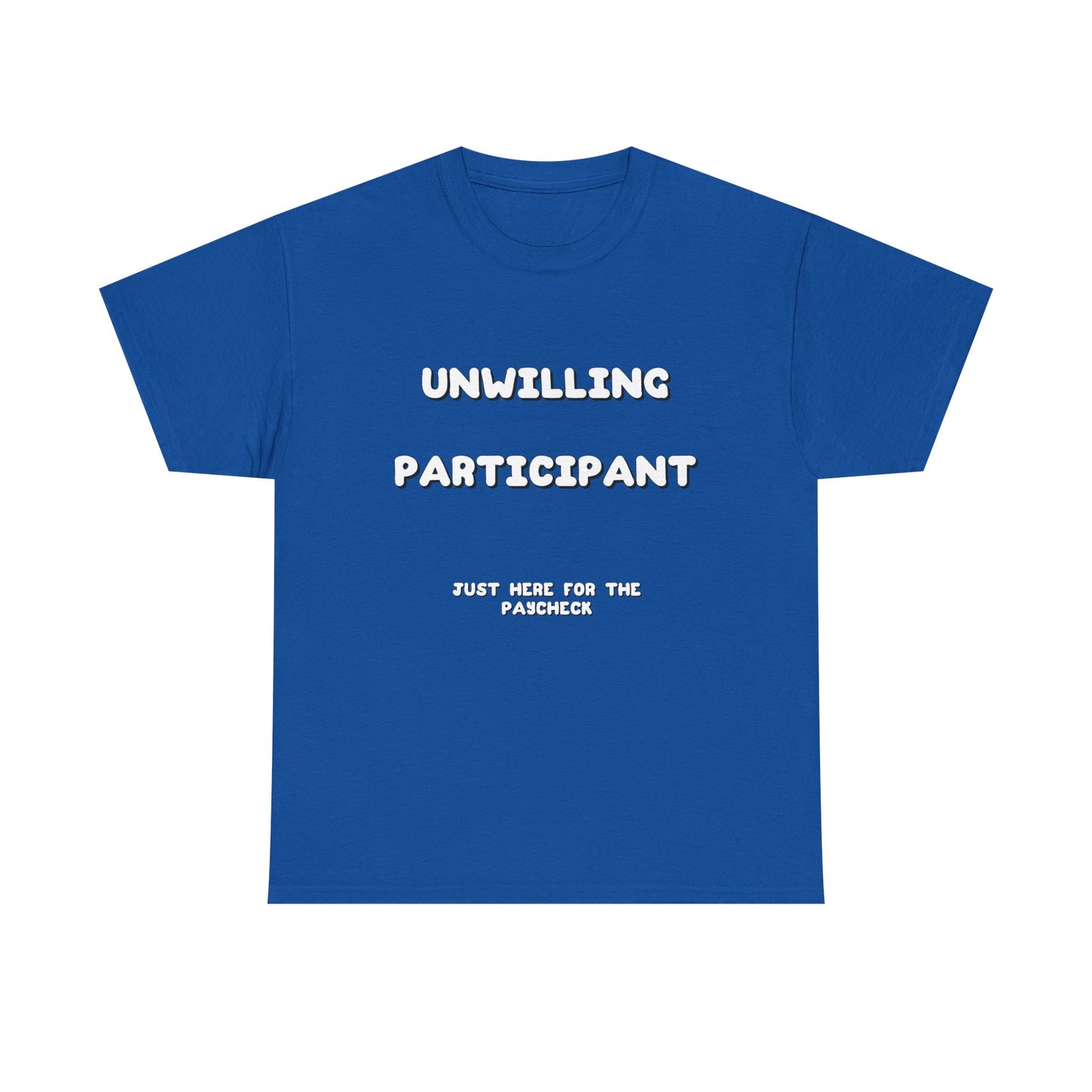 Unwilling Unisex Heavy Cotton Tee