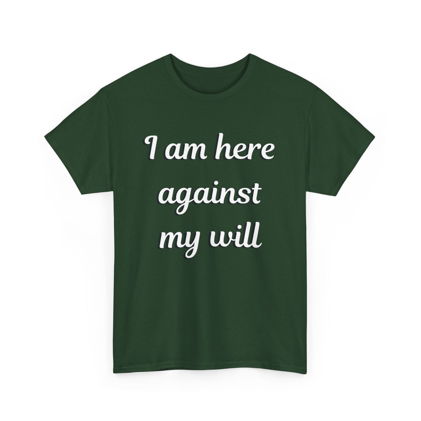 I am here Unisex Heavy Cotton Tee