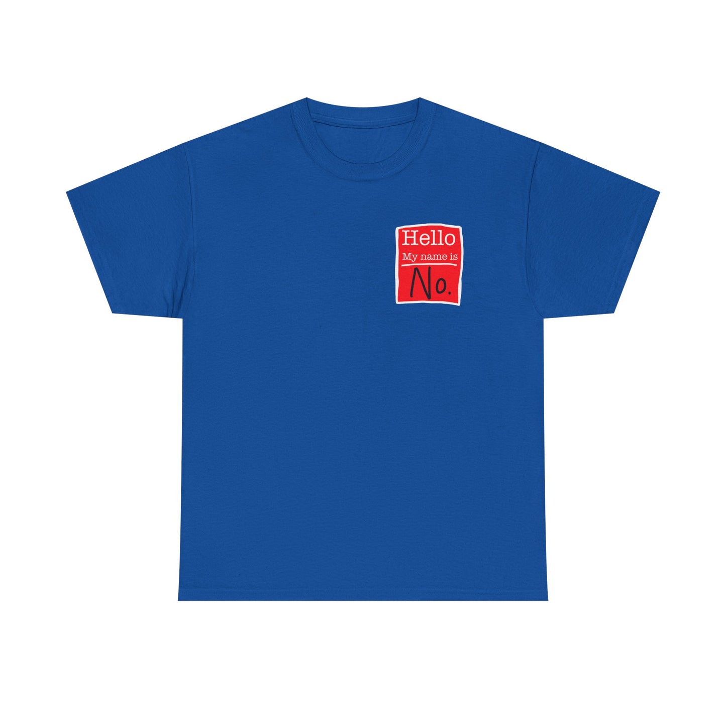 Name tag no Unisex Heavy Cotton Tee