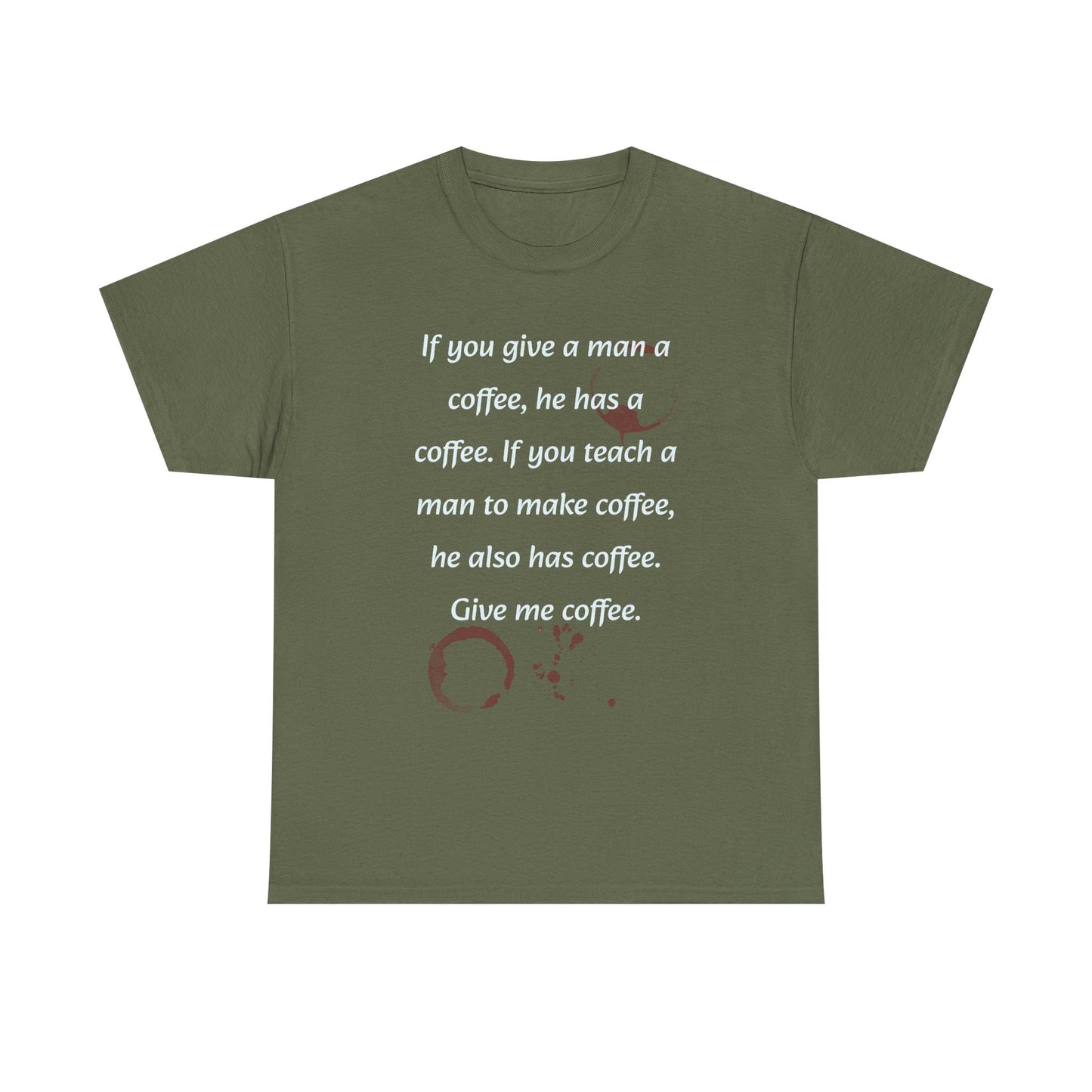 Coffee Lover Unisex Heavy Cotton Tee
