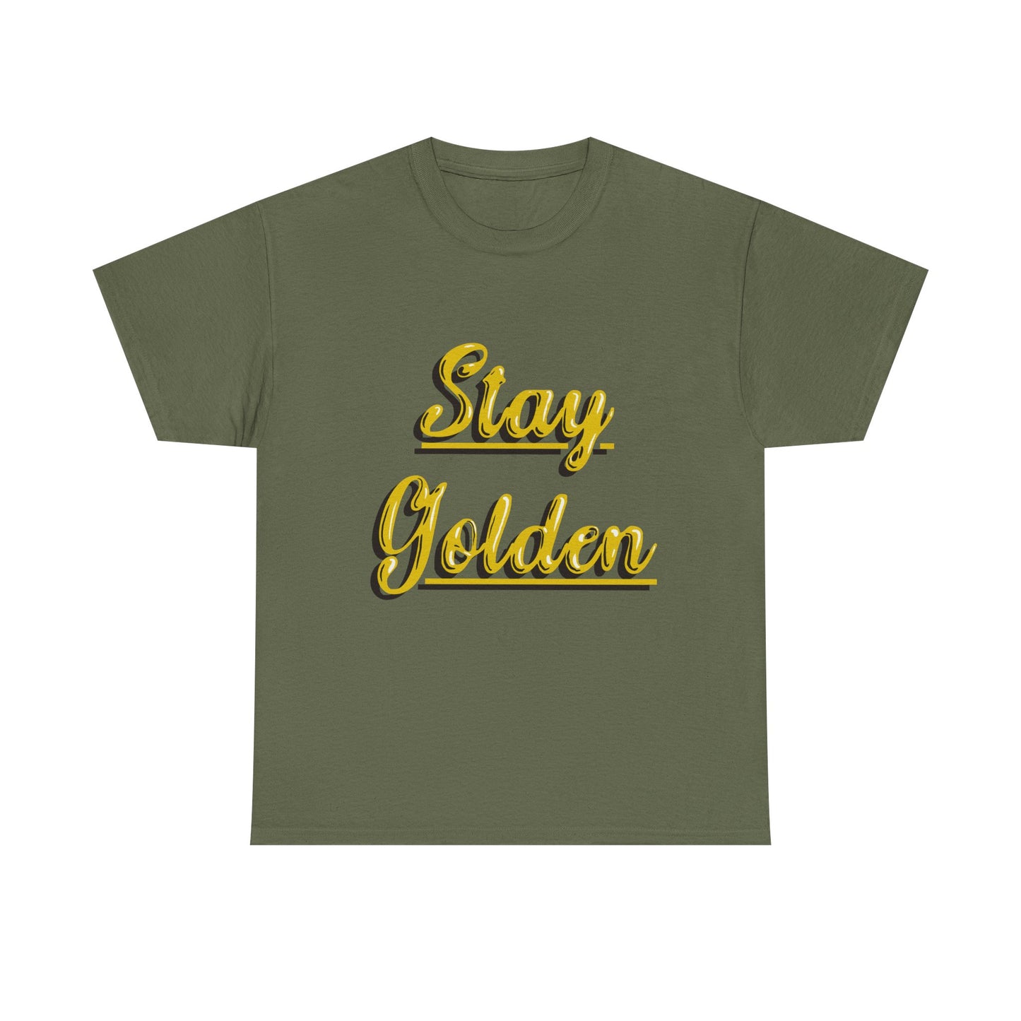 Stay Golden Unisex Heavy Cotton Tee