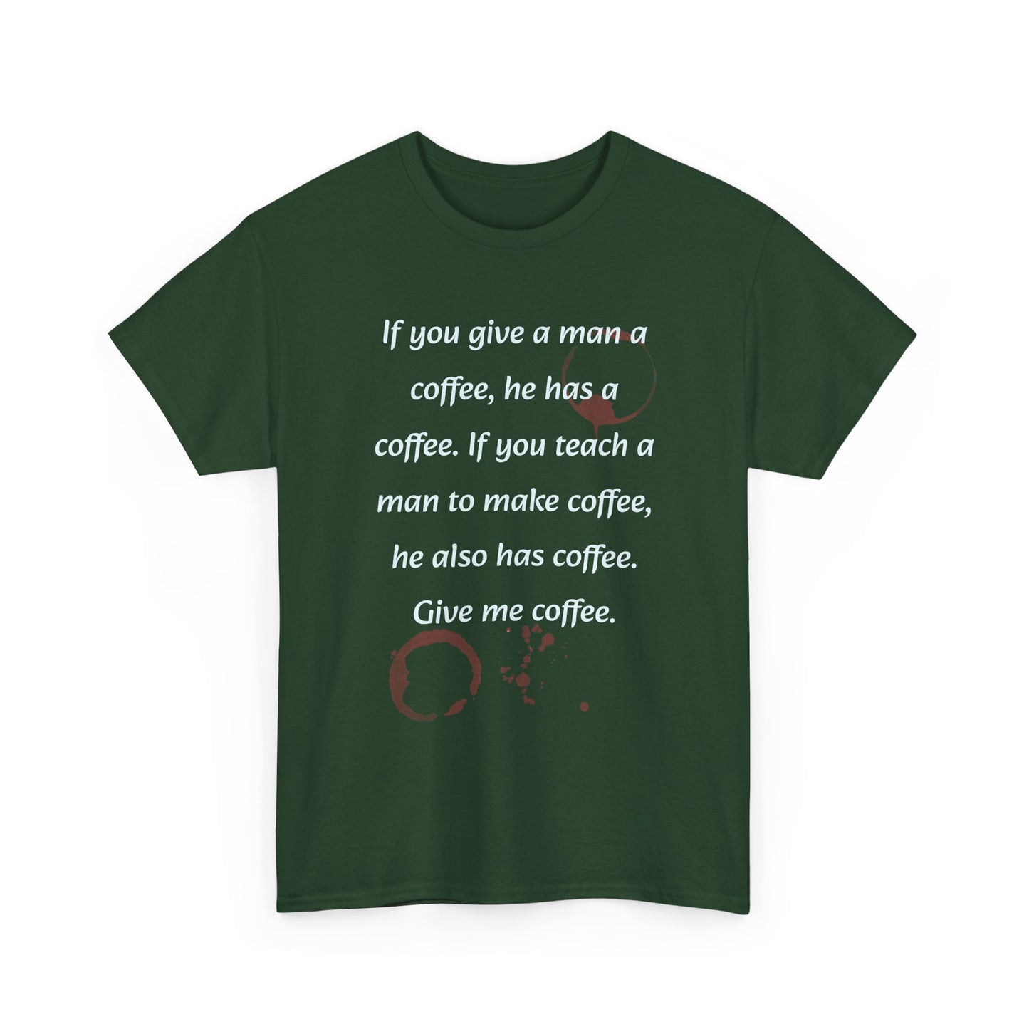 Coffee Lover Unisex Heavy Cotton Tee