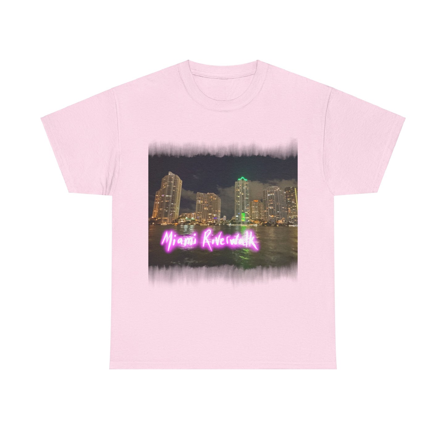 Unisex Heavy Cotton Tee - Miami Riverwalk