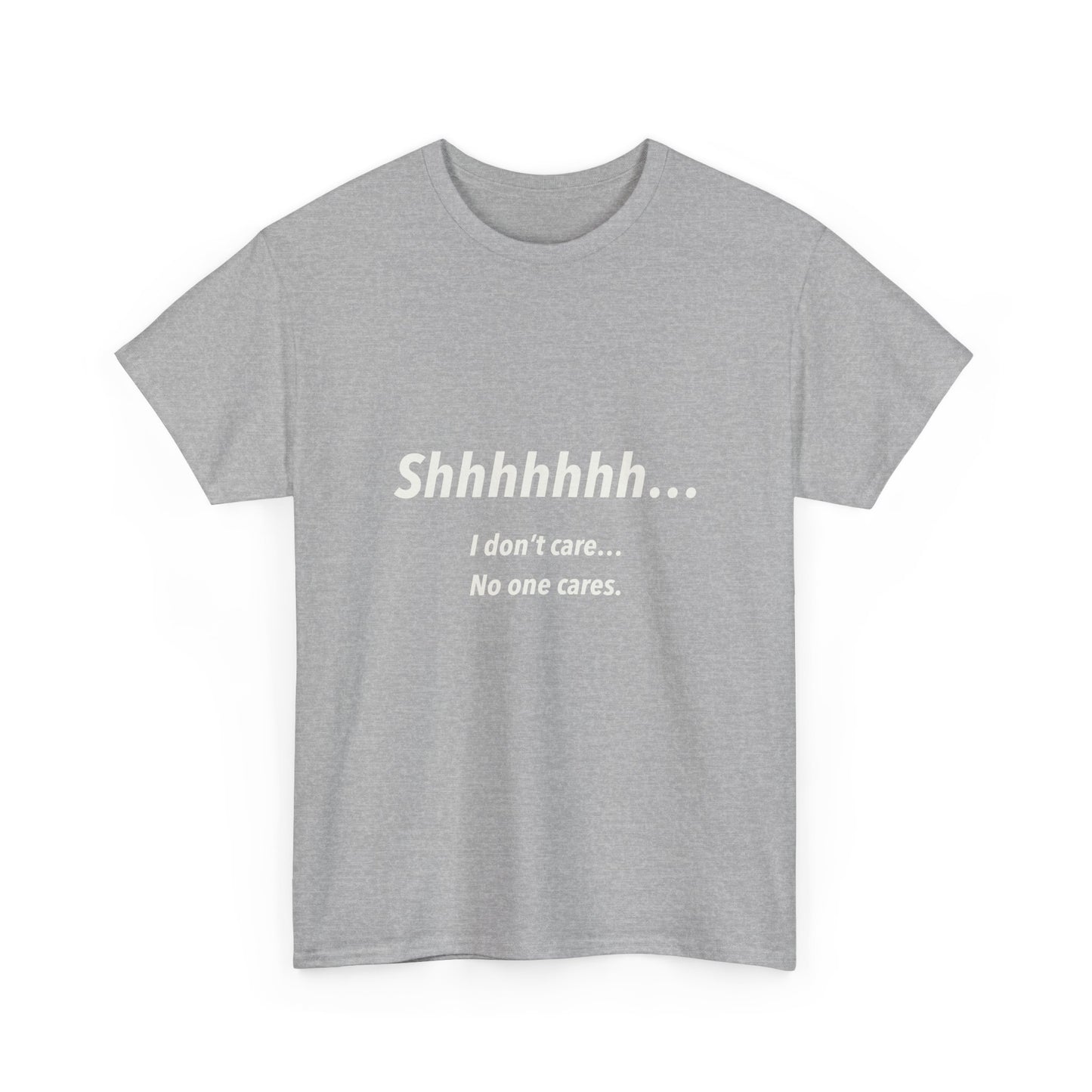 Don’t care Unisex Heavy Cotton Tee