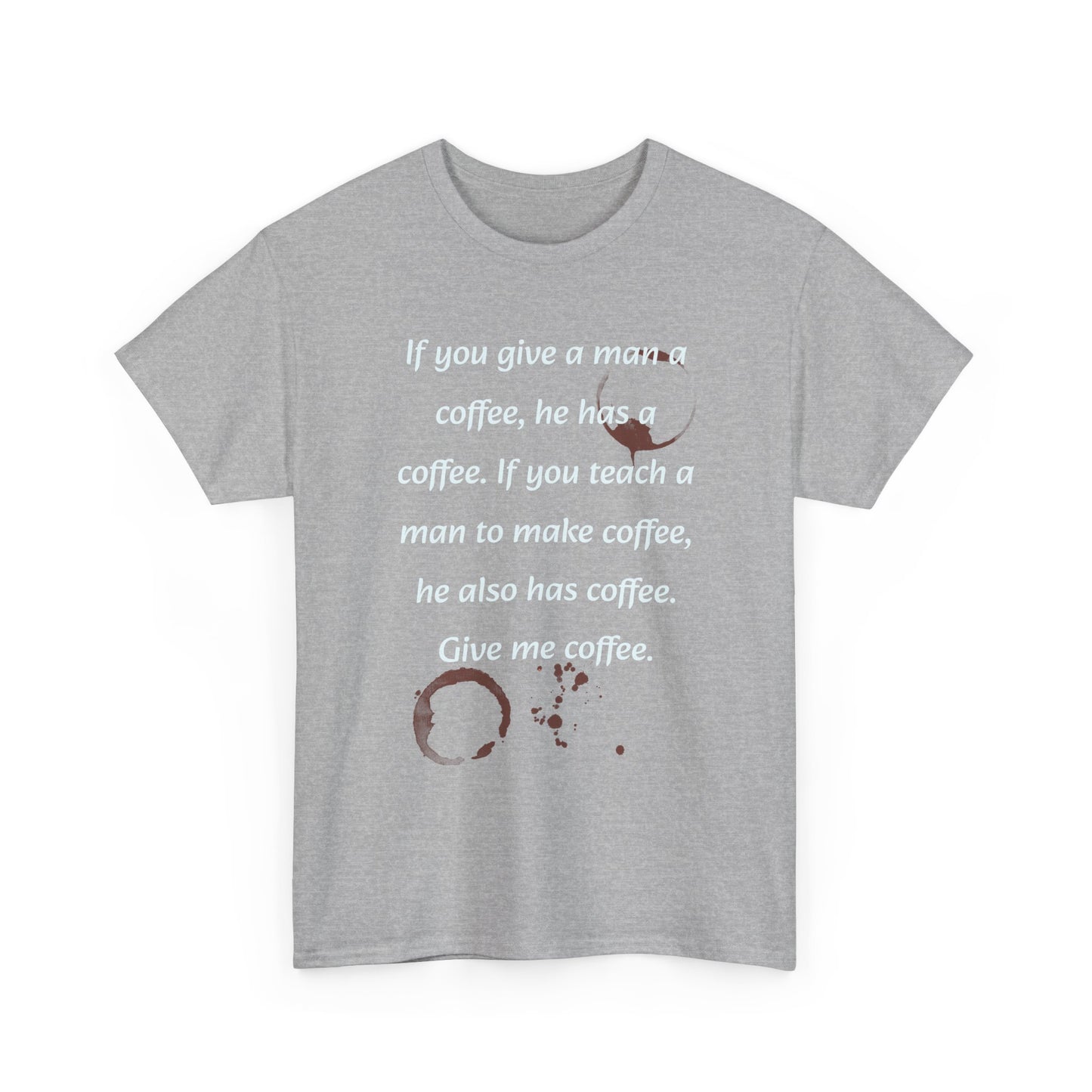 Coffee Lover Unisex Heavy Cotton Tee