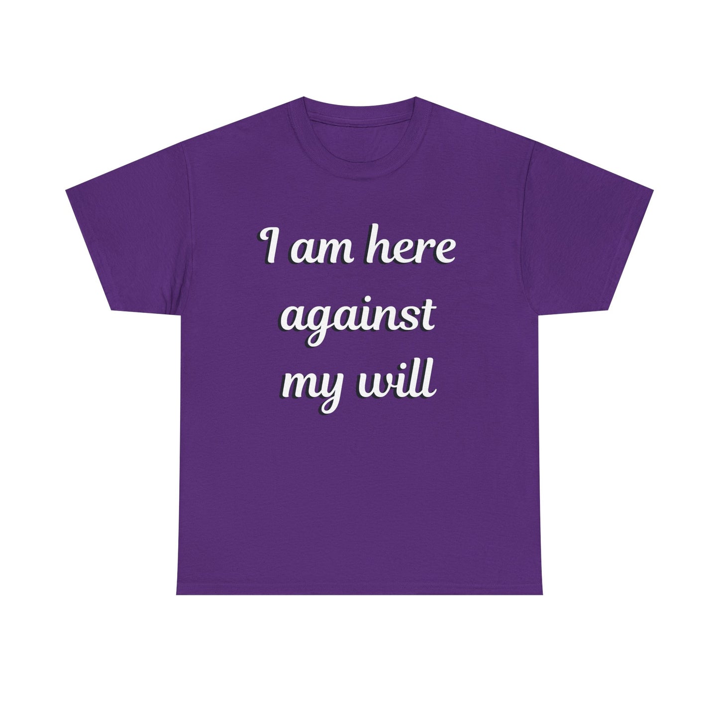 I am here Unisex Heavy Cotton Tee