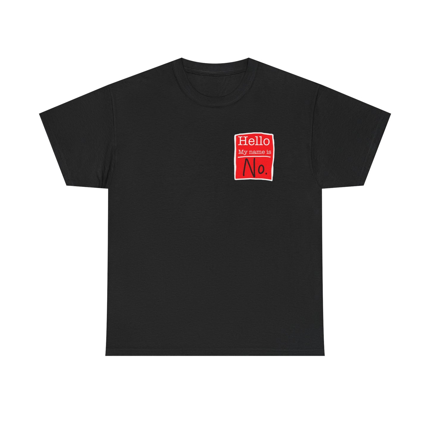 Name tag no Unisex Heavy Cotton Tee