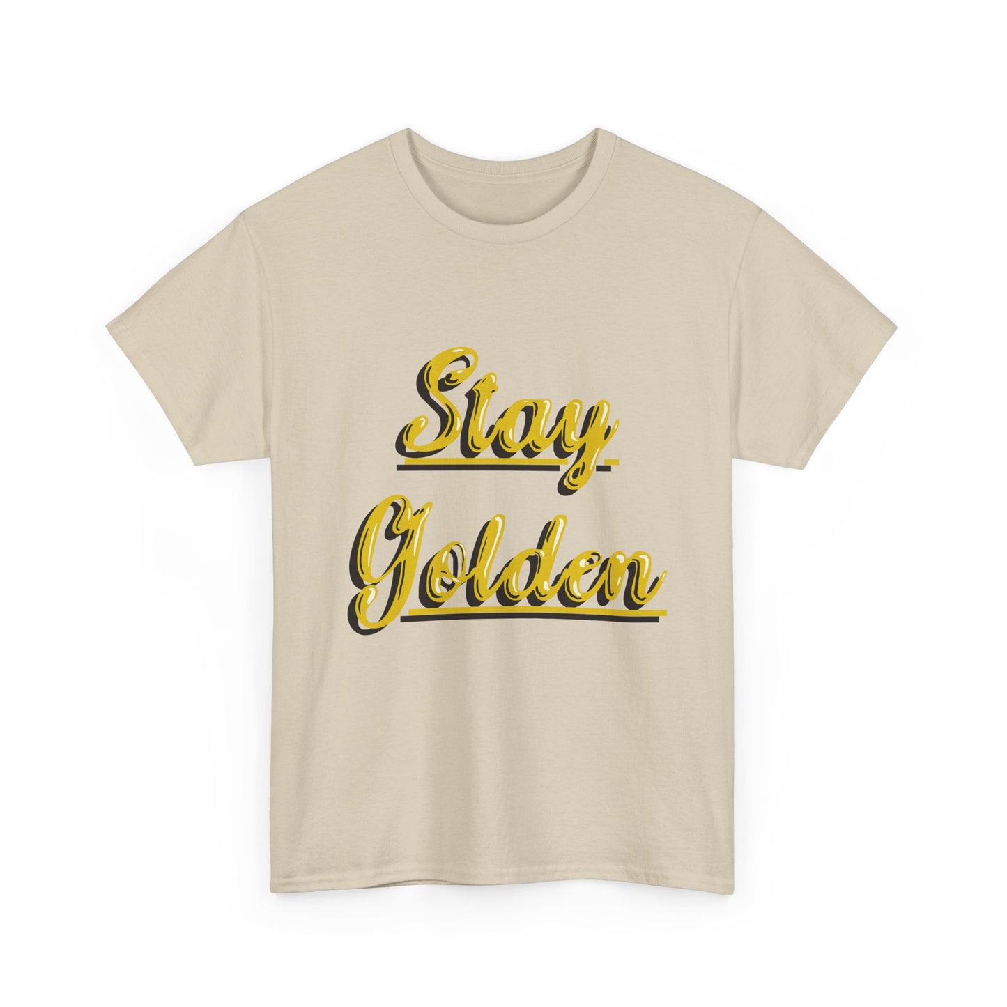 Stay Golden Unisex Heavy Cotton Tee