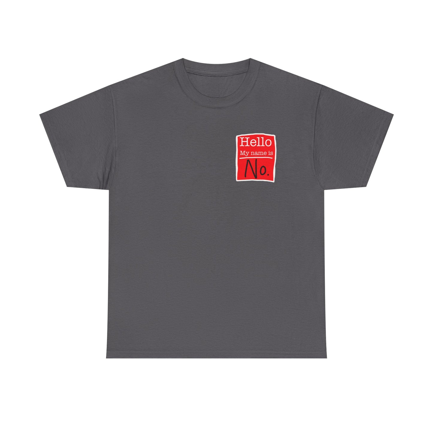 Name tag no Unisex Heavy Cotton Tee