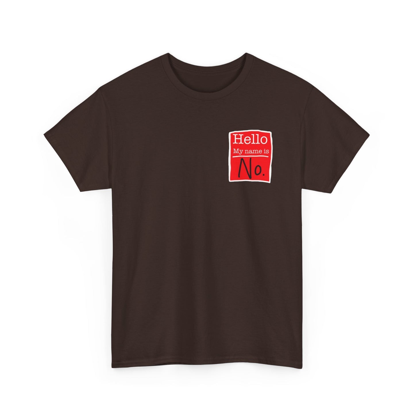 Name tag no Unisex Heavy Cotton Tee