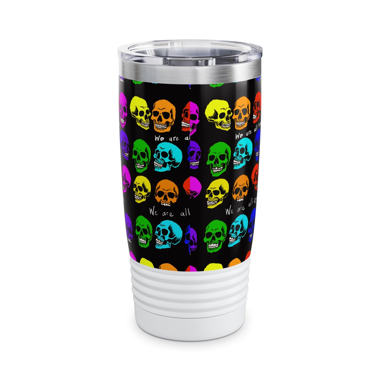 Ringneck Tumbler, 20oz - Equality skulls