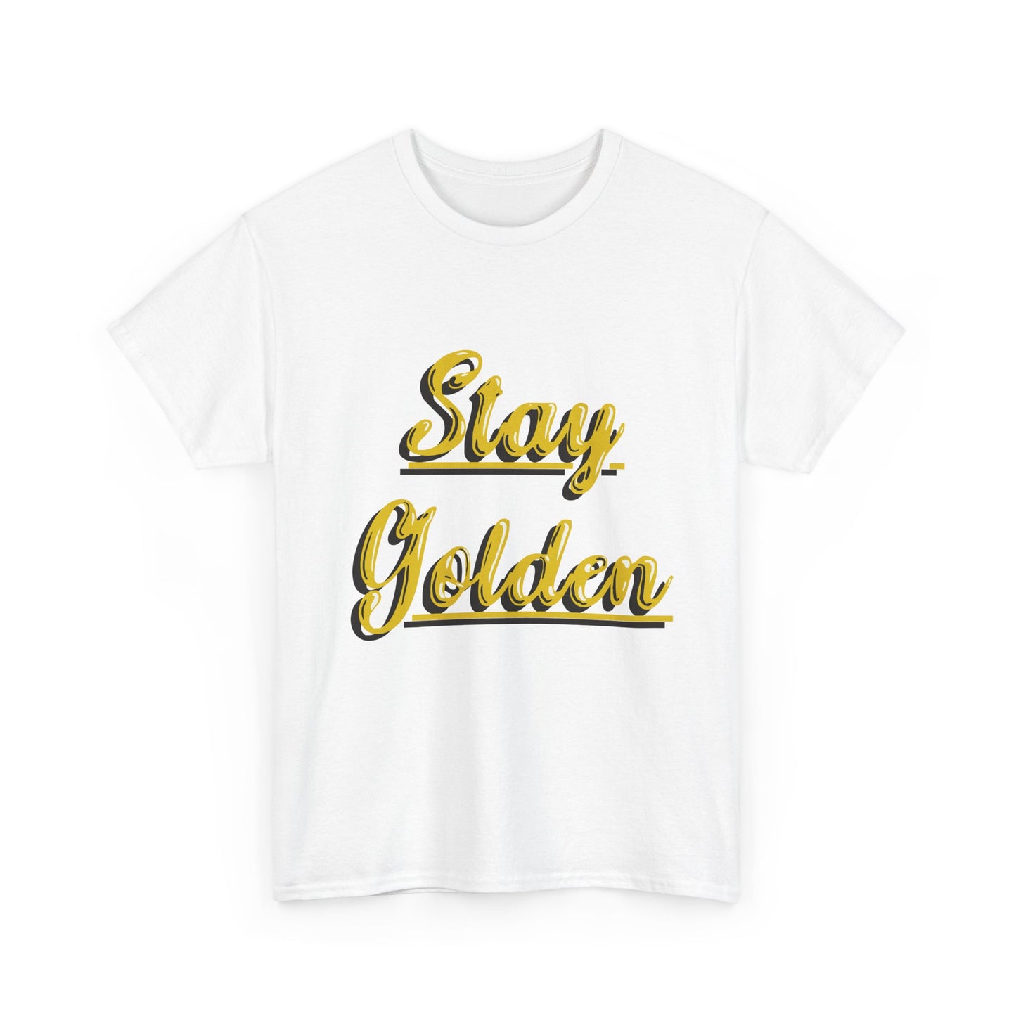 Stay Golden Unisex Heavy Cotton Tee
