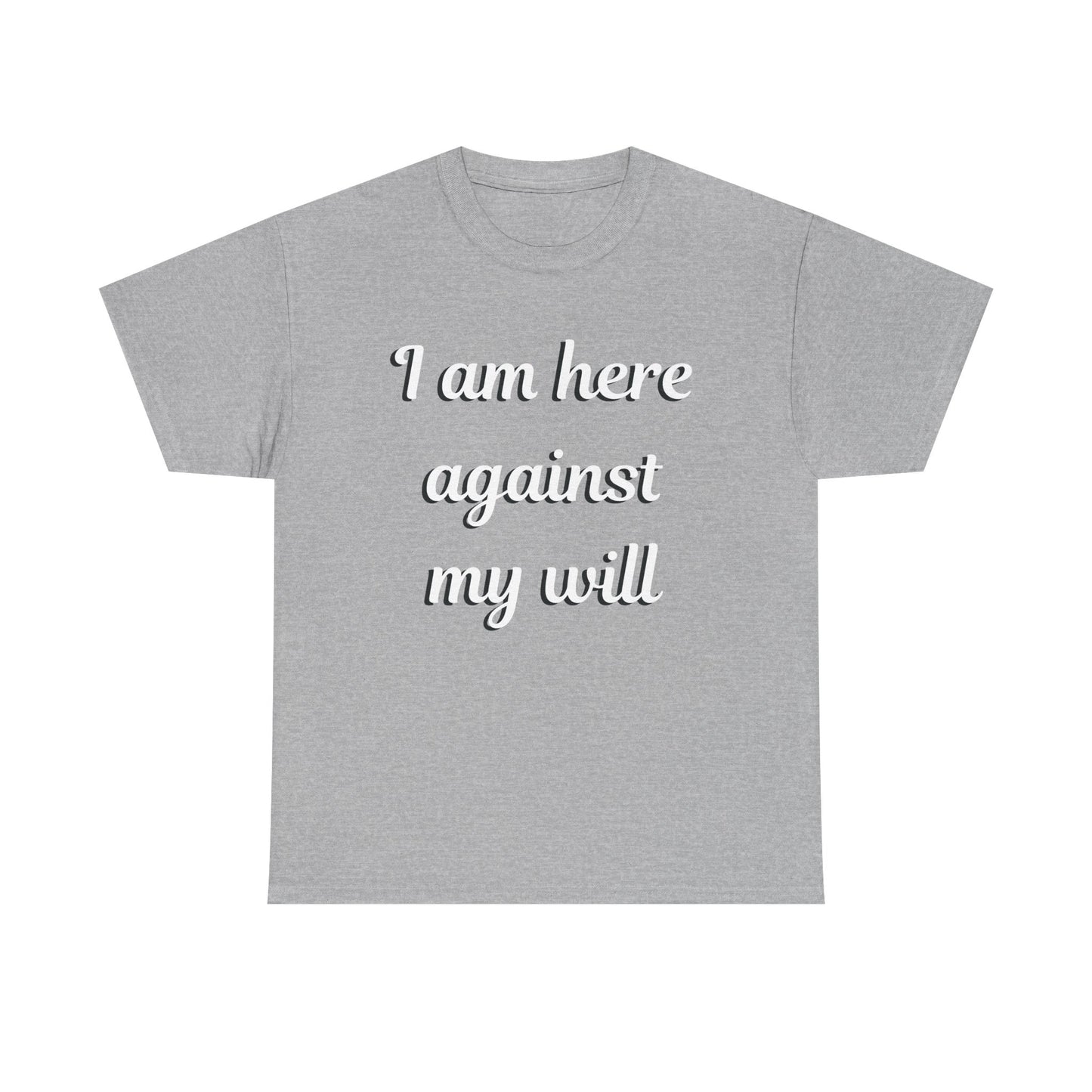 I am here Unisex Heavy Cotton Tee