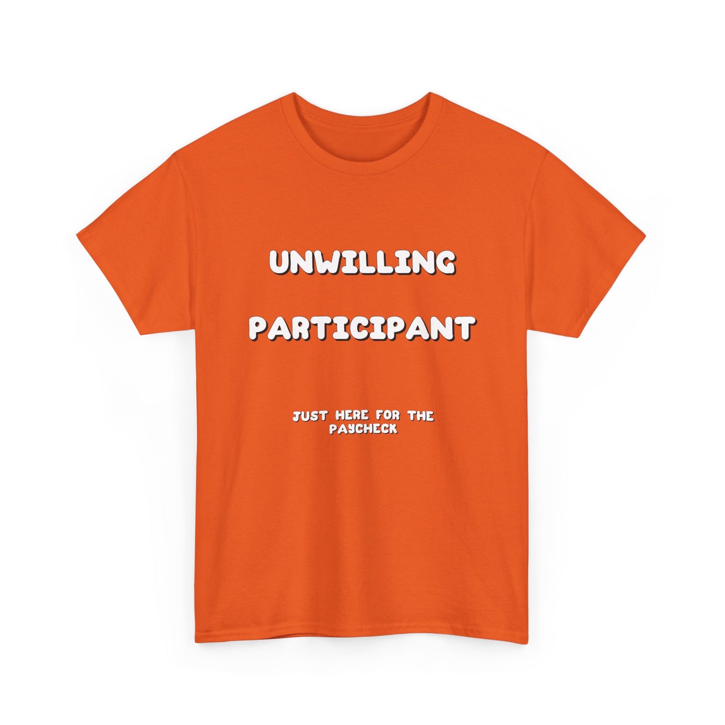 Unwilling Unisex Heavy Cotton Tee