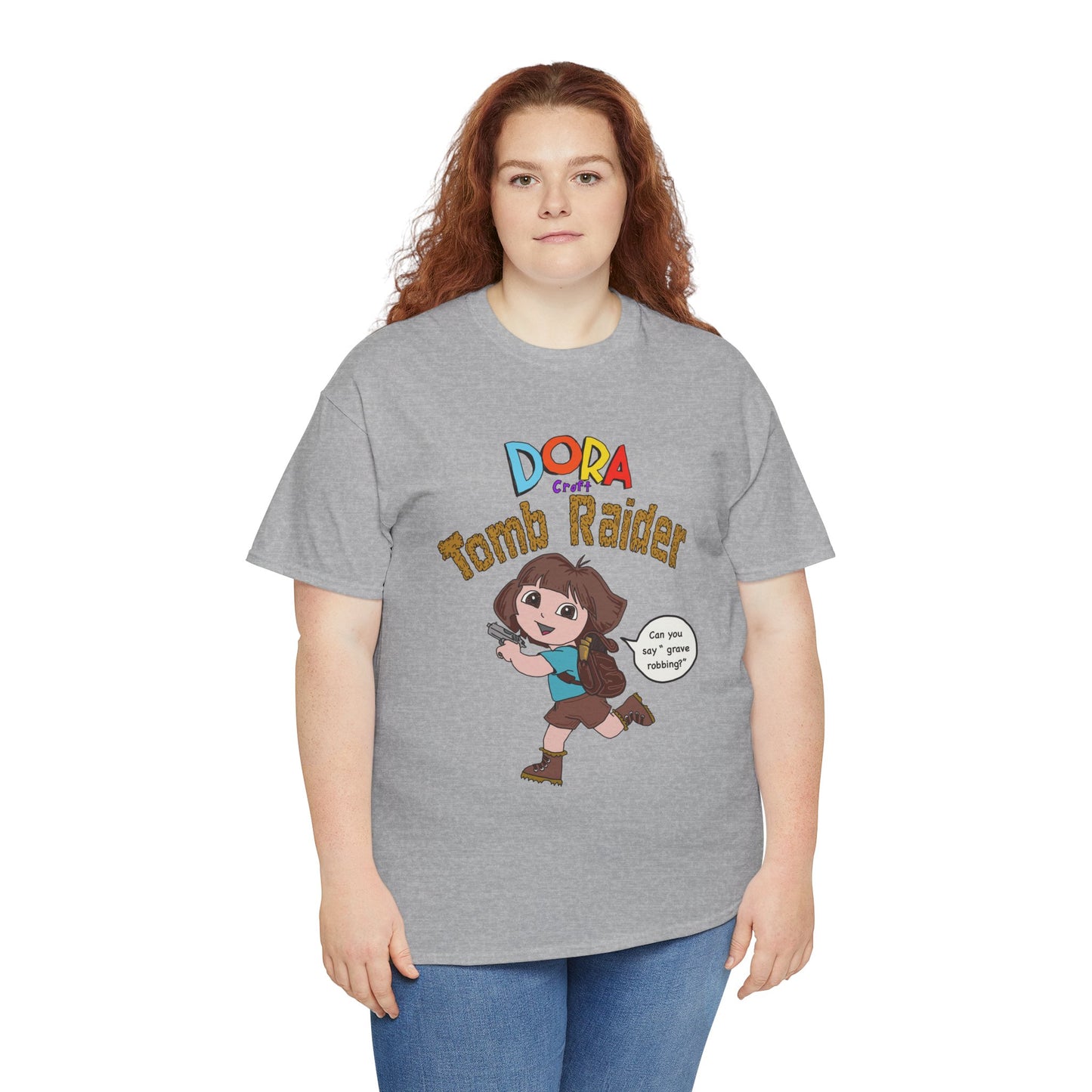 Grave robbing Unisex Heavy Cotton Tee
