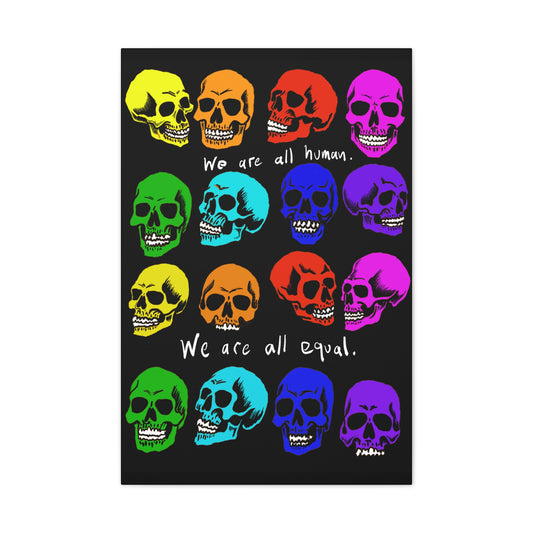 Stretched Canvas Print - Equality