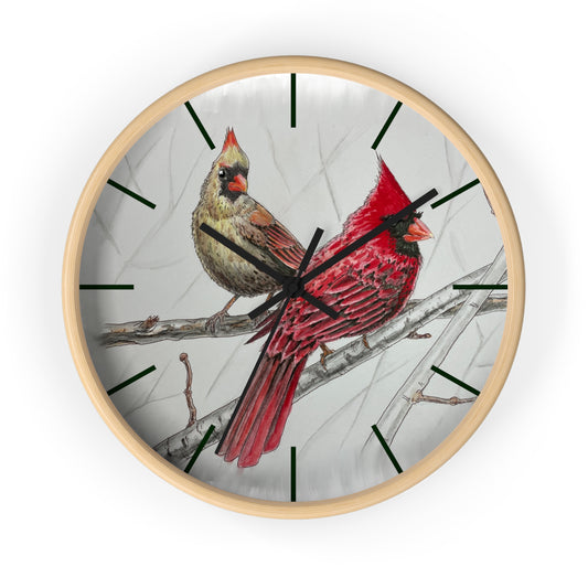 Cardinal Wall Clock