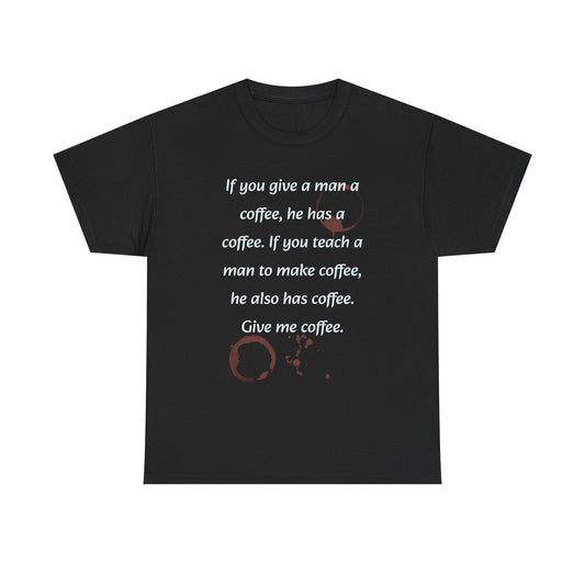 Coffee Lover Unisex Heavy Cotton Tee