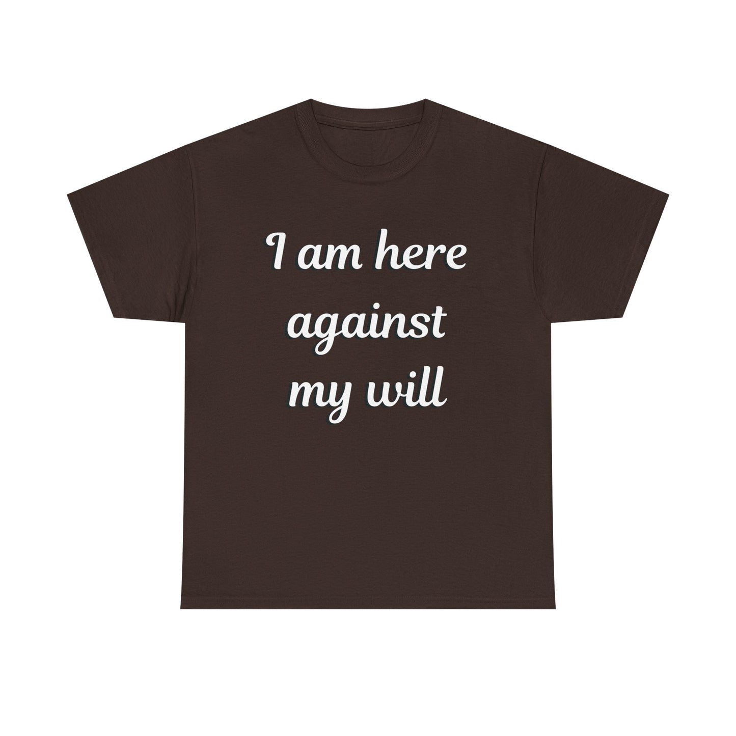 I am here Unisex Heavy Cotton Tee