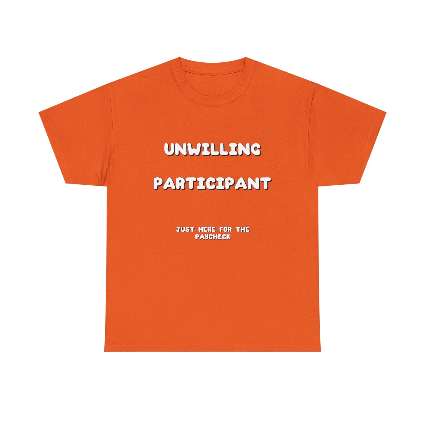 Unwilling Unisex Heavy Cotton Tee