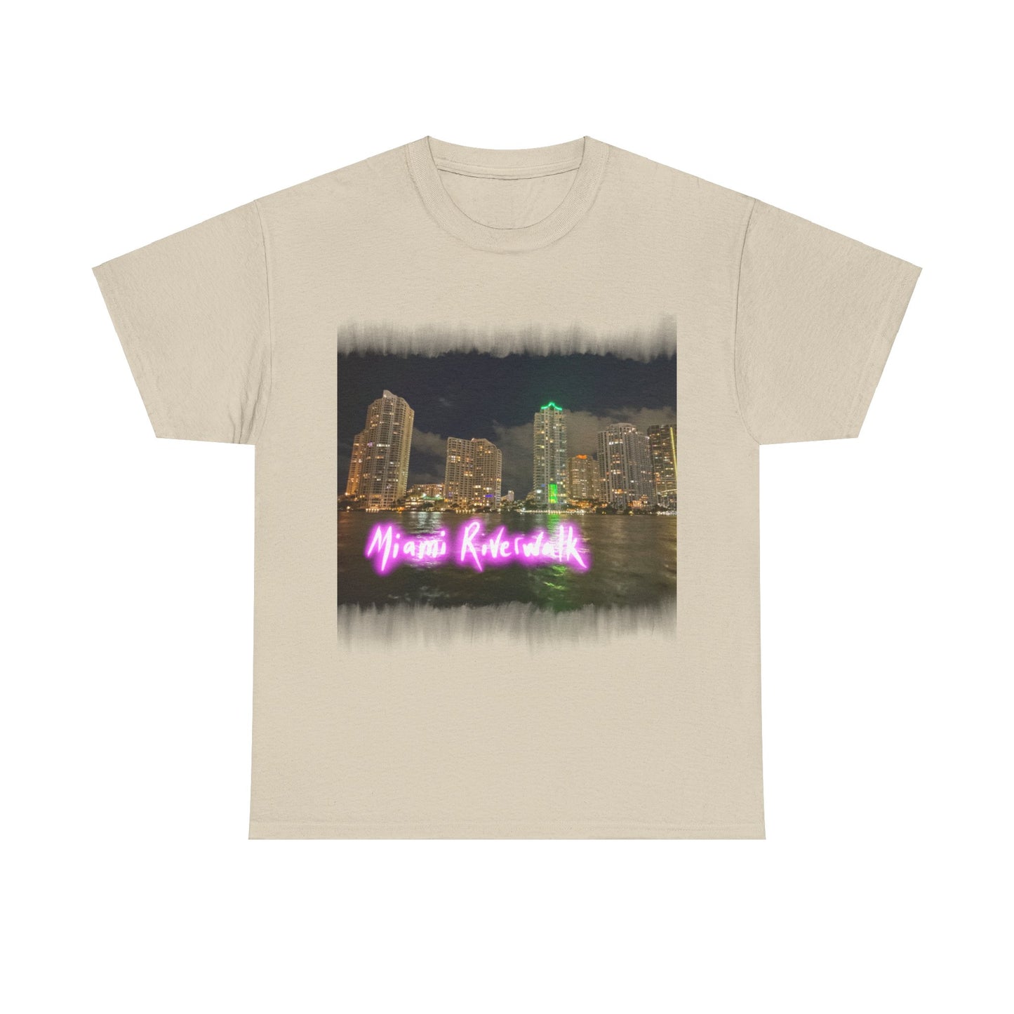 Unisex Heavy Cotton Tee - Miami Riverwalk