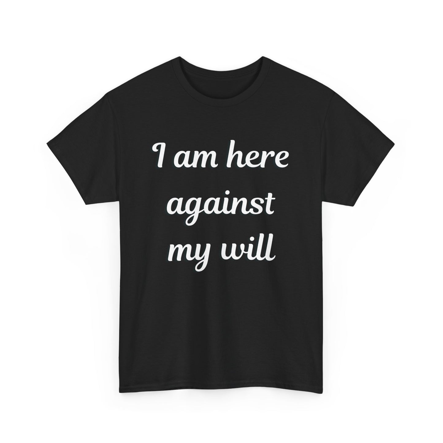 I am here Unisex Heavy Cotton Tee