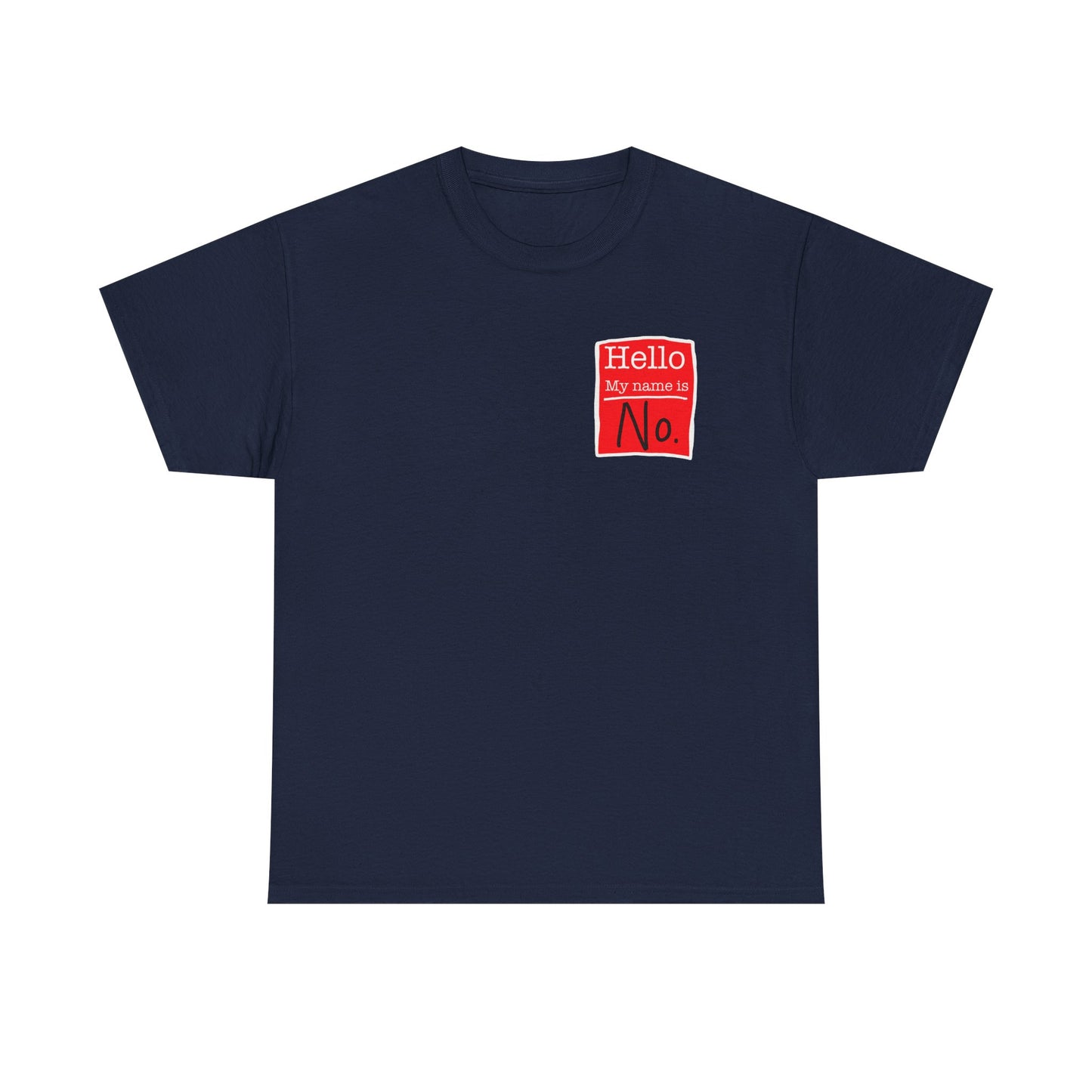 Name tag no Unisex Heavy Cotton Tee