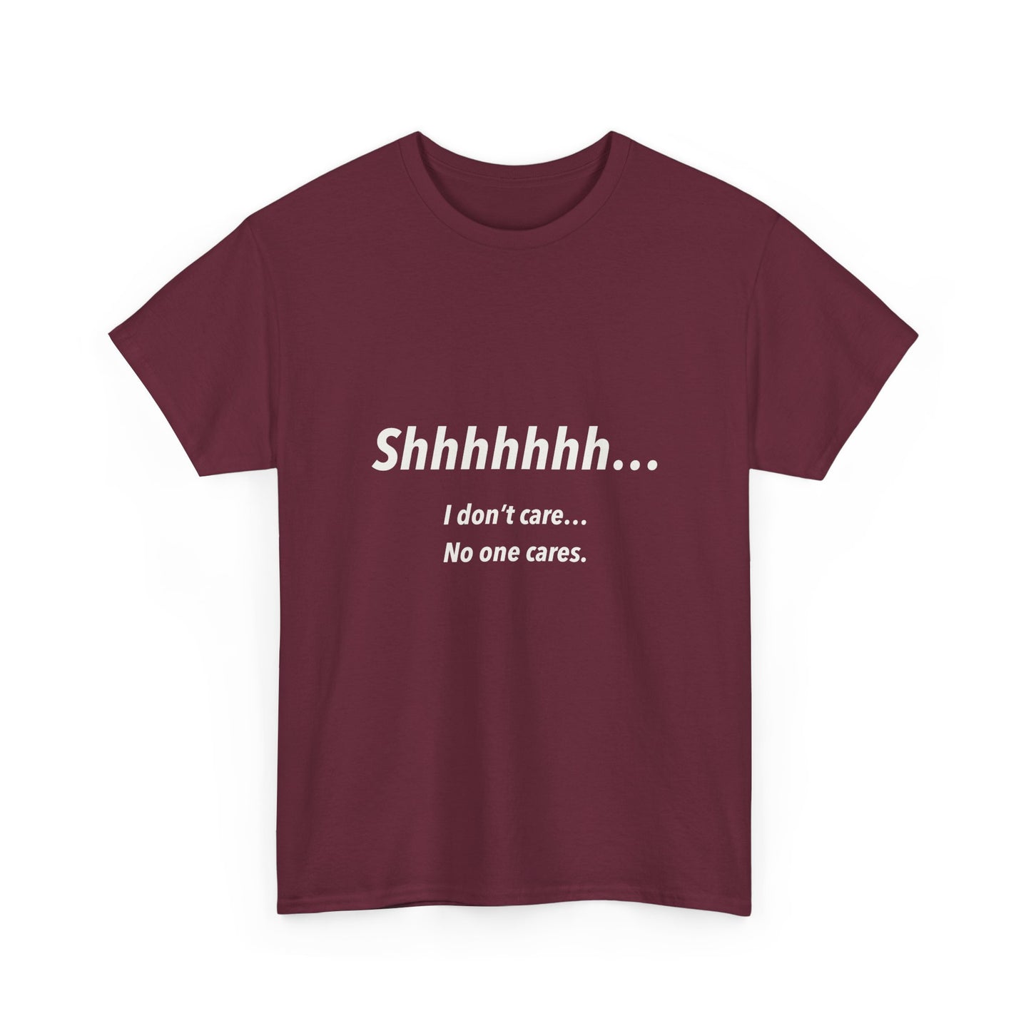 Don’t care Unisex Heavy Cotton Tee