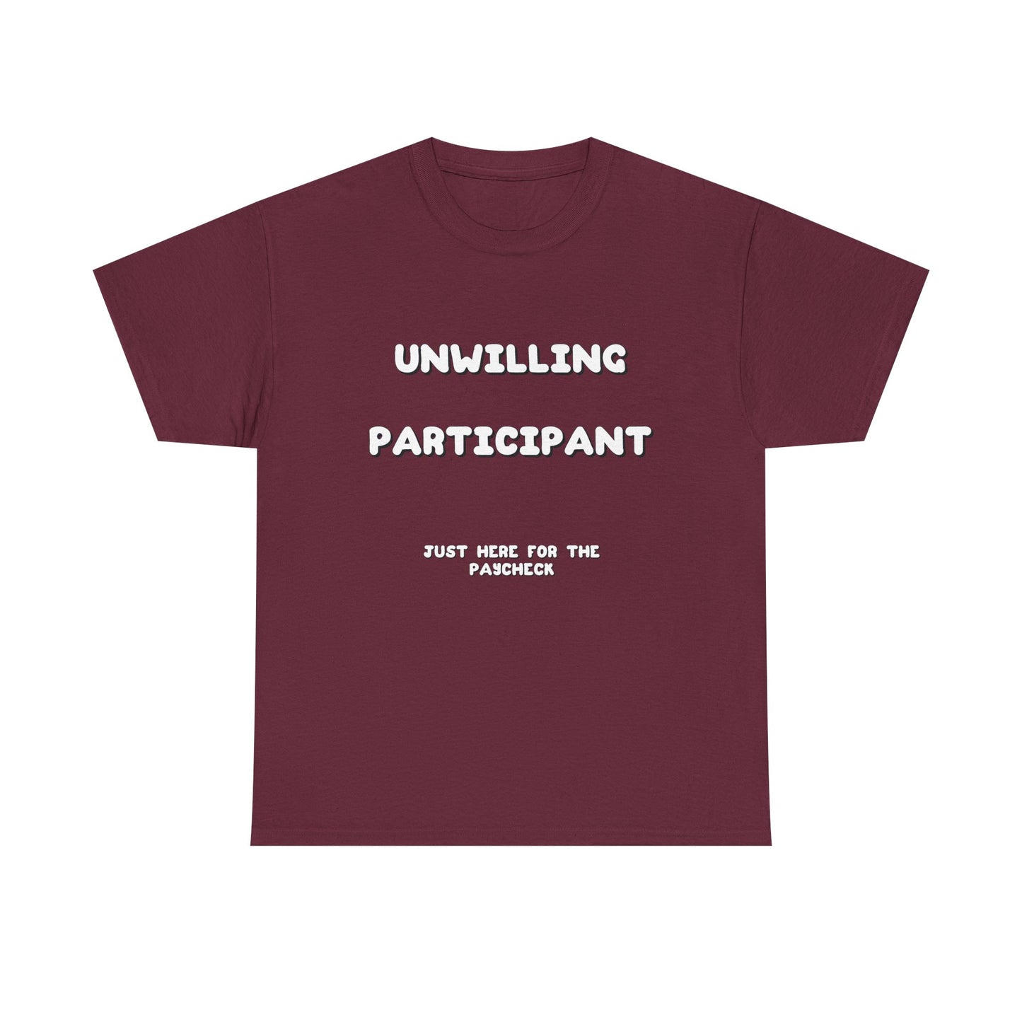 Unwilling Unisex Heavy Cotton Tee