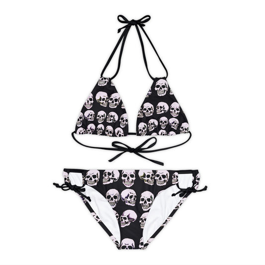 Strappy Bikini Set (AOP)