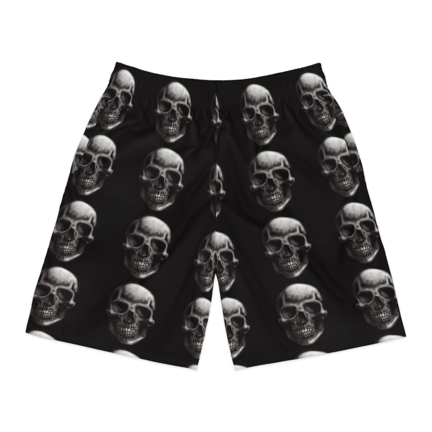 Skull Men's Jogger Shorts (AOP)