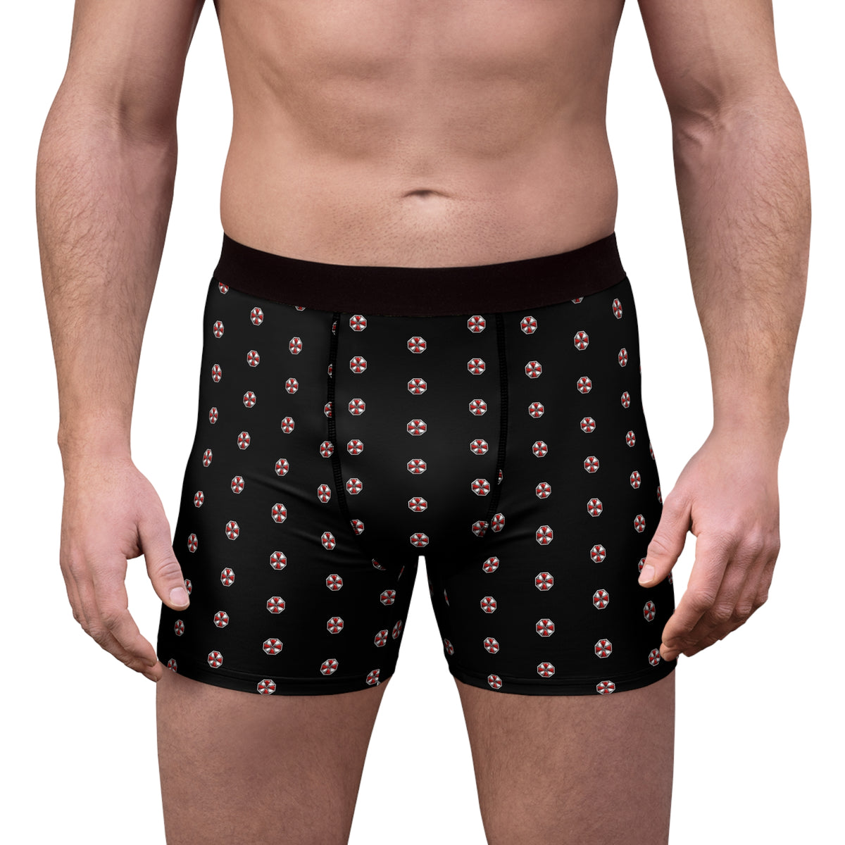 Umbrella Men's Boxer Briefs (AOP)
