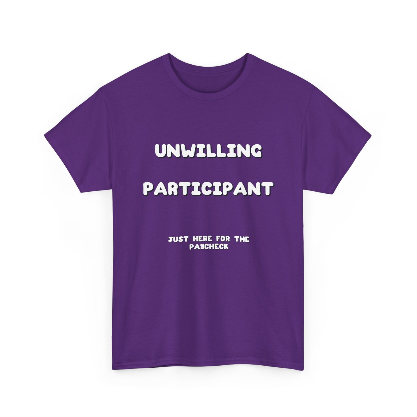 Unwilling Unisex Heavy Cotton Tee