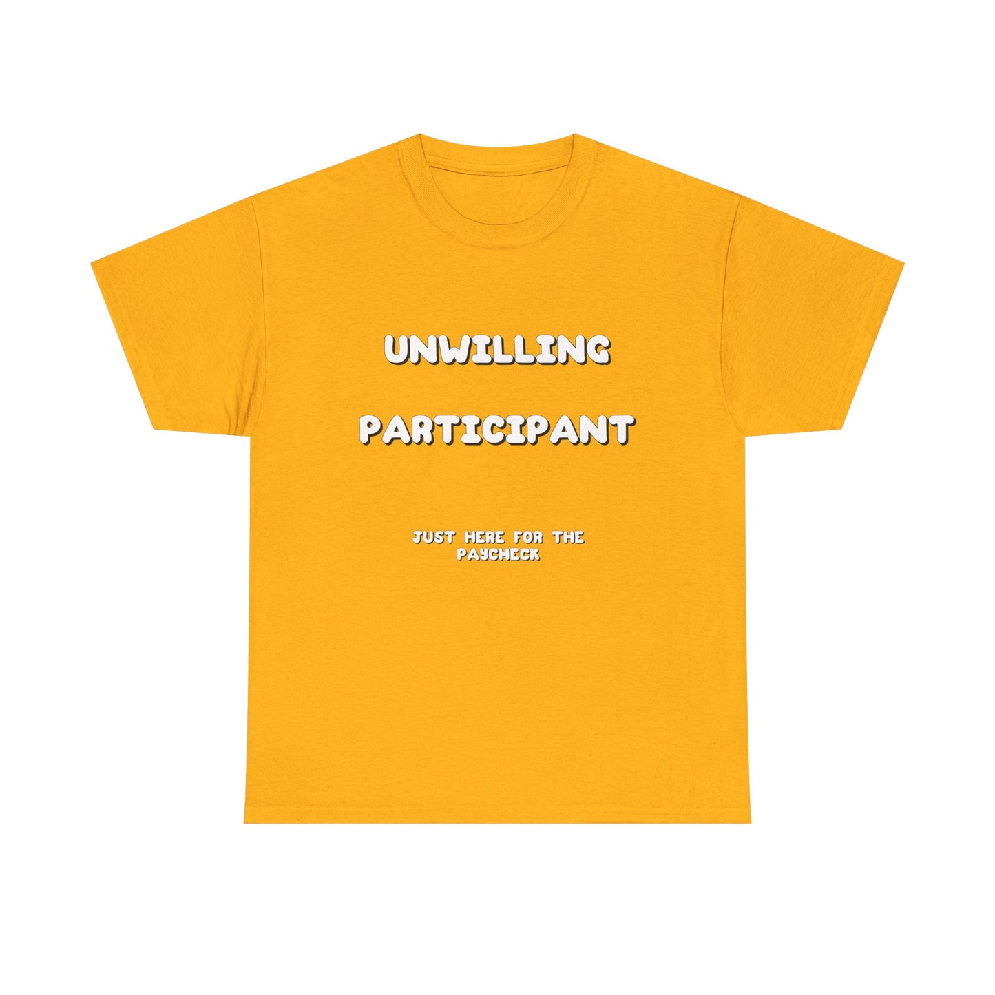 Unwilling Unisex Heavy Cotton Tee