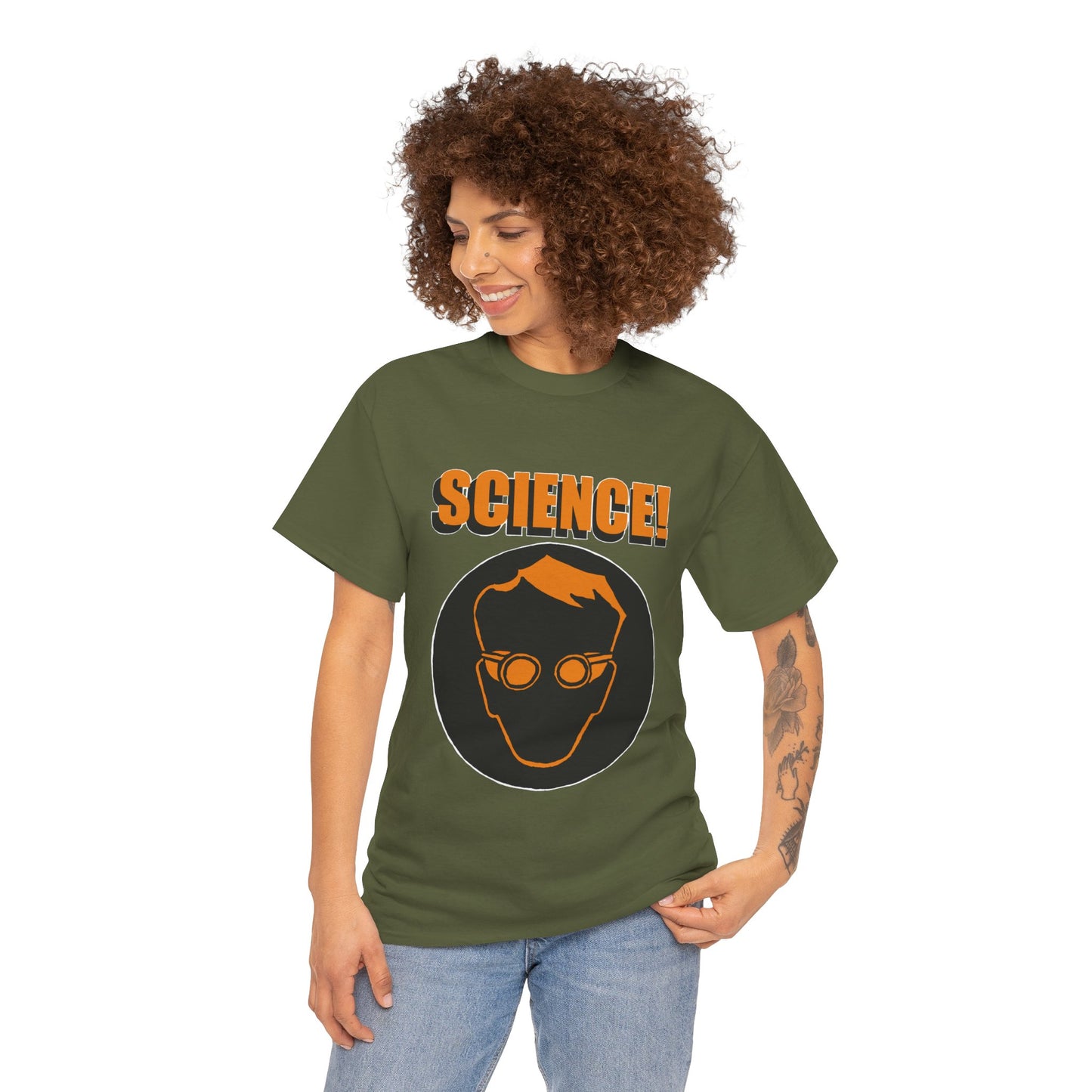 Unisex Heavy Cotton Tee - SCIENCE!