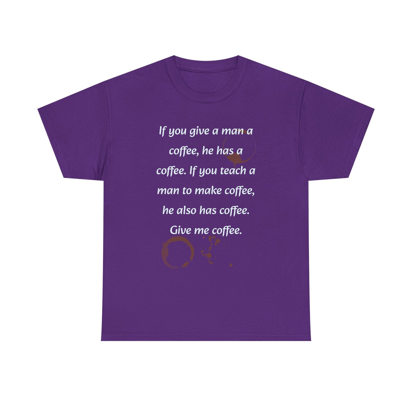 Coffee Lover Unisex Heavy Cotton Tee