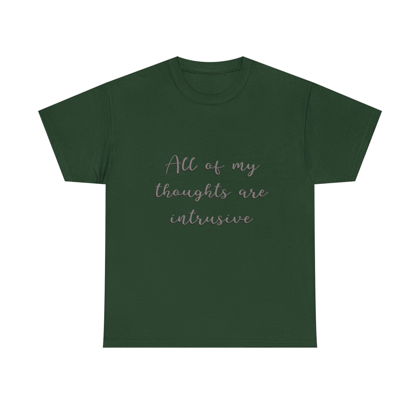 Intrusive thoughts Unisex Heavy Cotton Tee