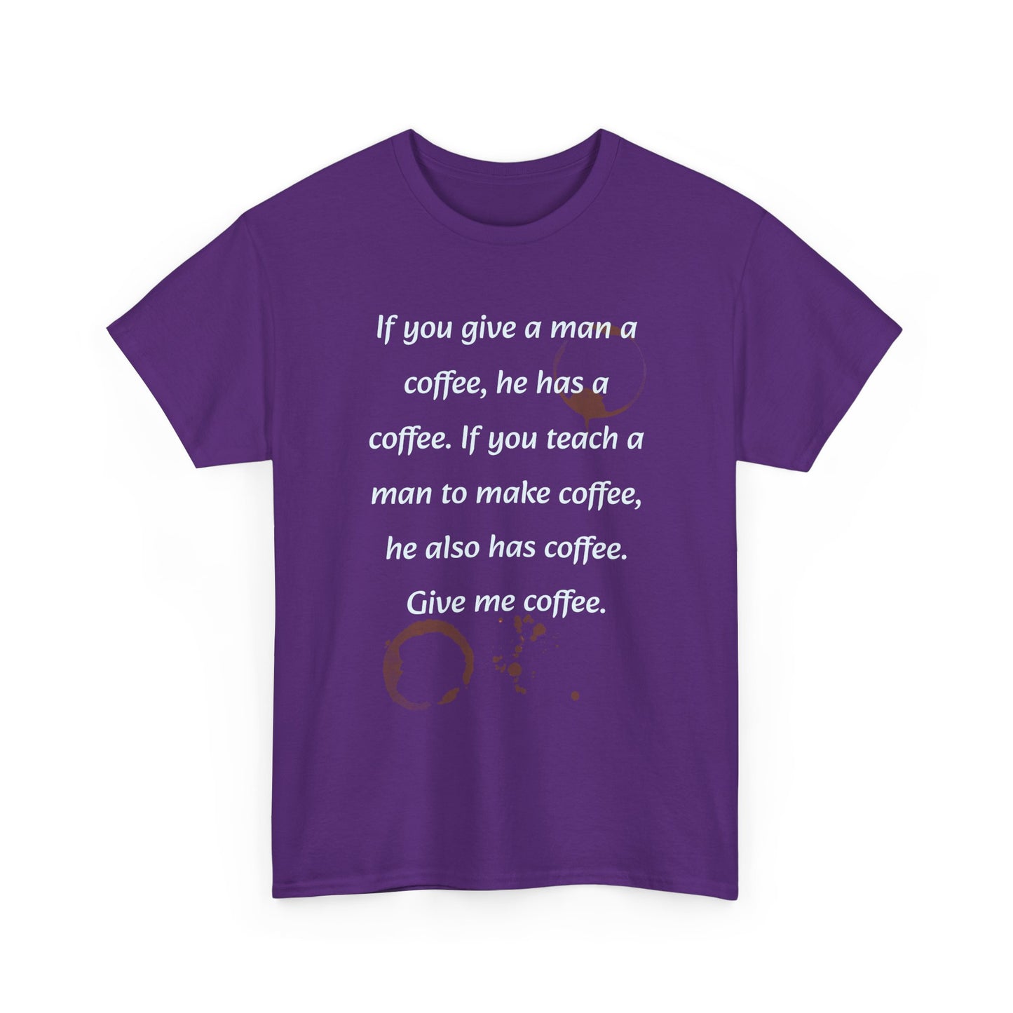 Coffee Lover Unisex Heavy Cotton Tee