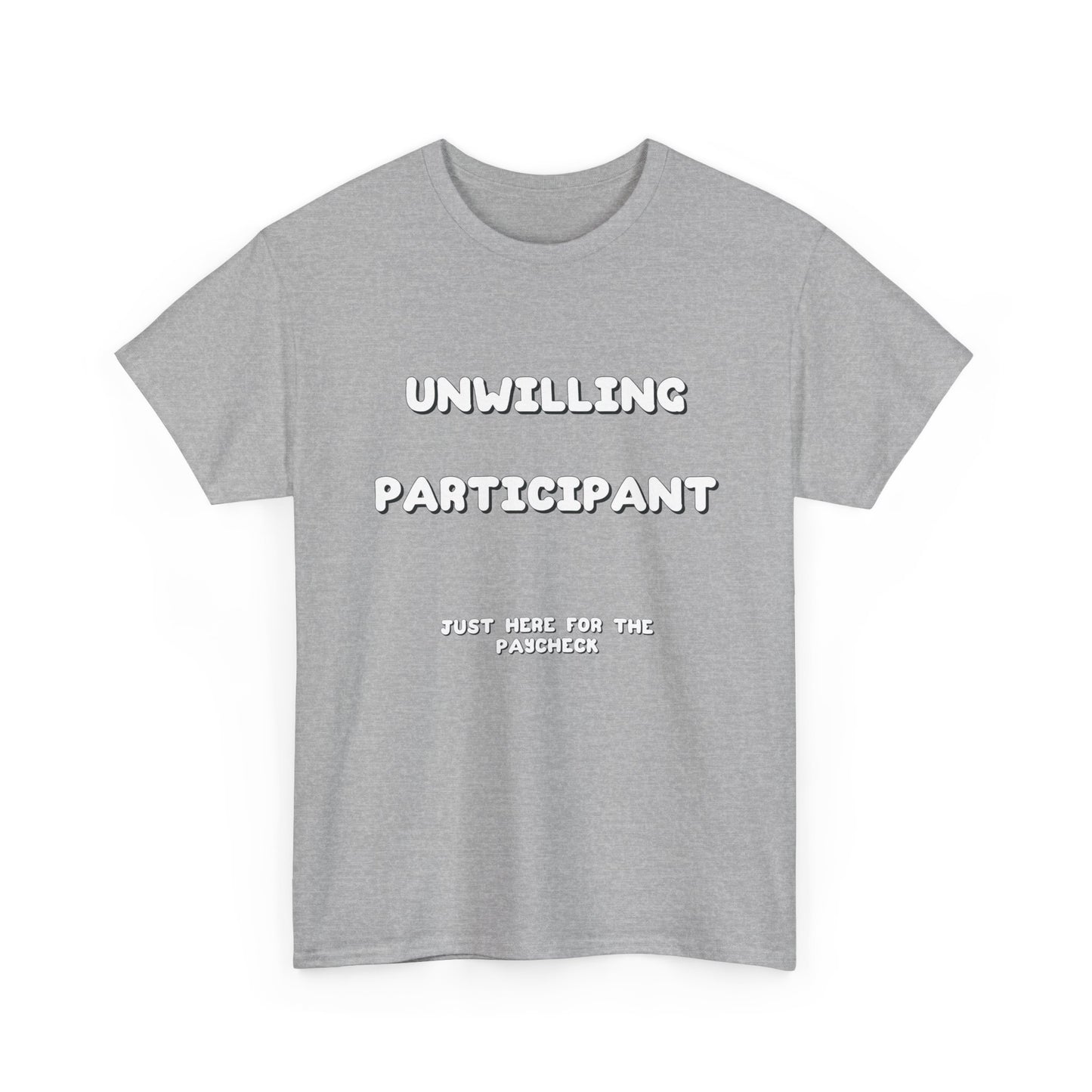 Unwilling Unisex Heavy Cotton Tee