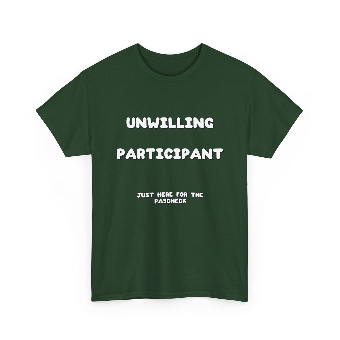 Unwilling Unisex Heavy Cotton Tee