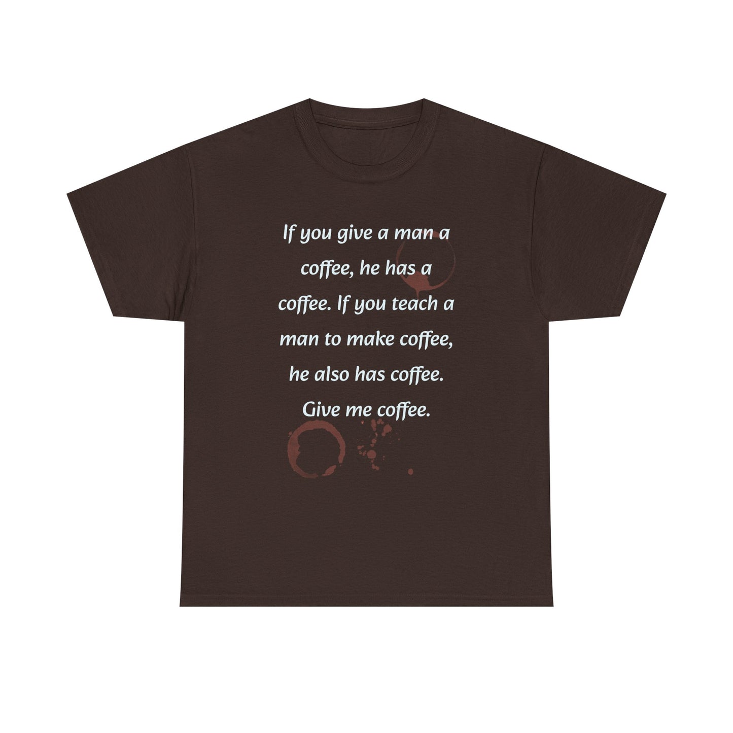 Coffee Lover Unisex Heavy Cotton Tee