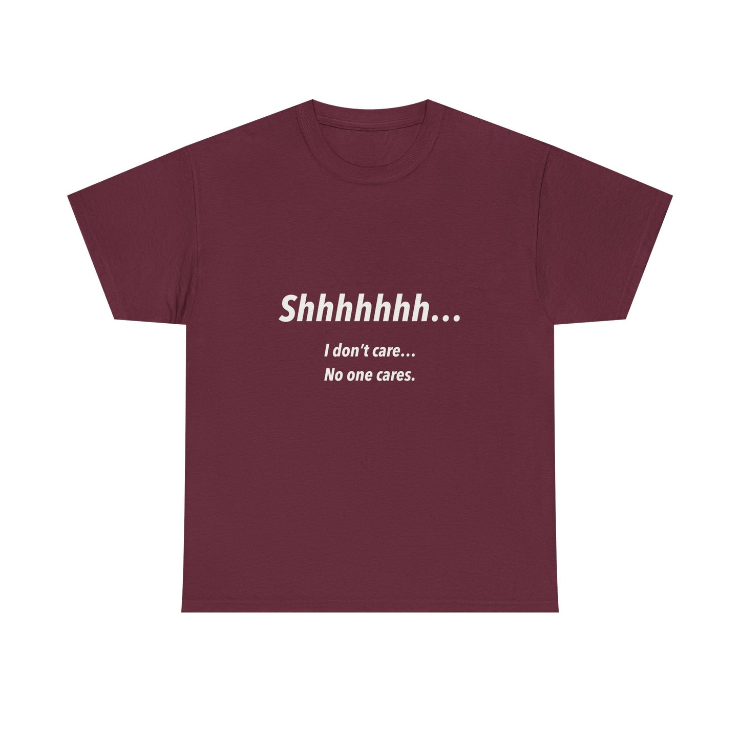 Don’t care Unisex Heavy Cotton Tee