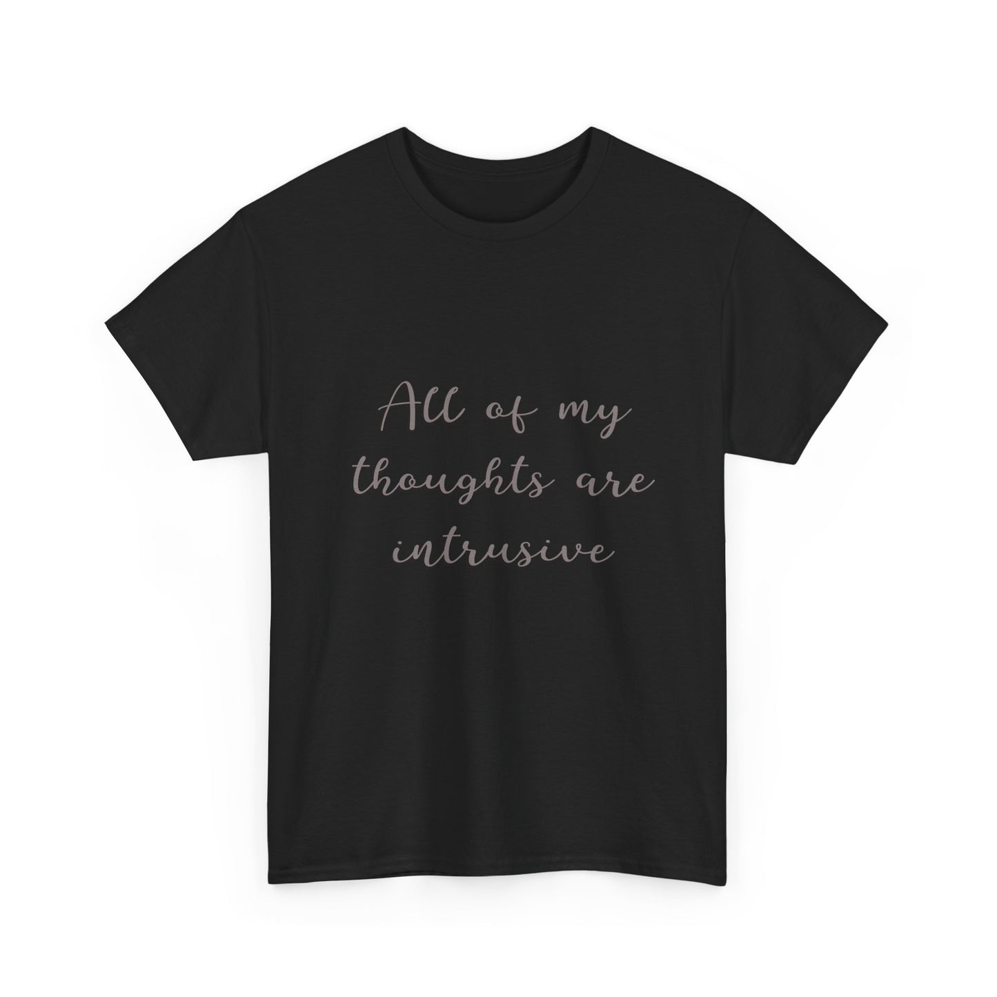 Intrusive thoughts Unisex Heavy Cotton Tee